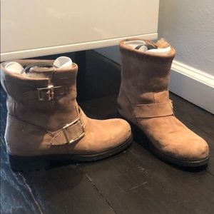 Jimmy Choo Short Biker Boots